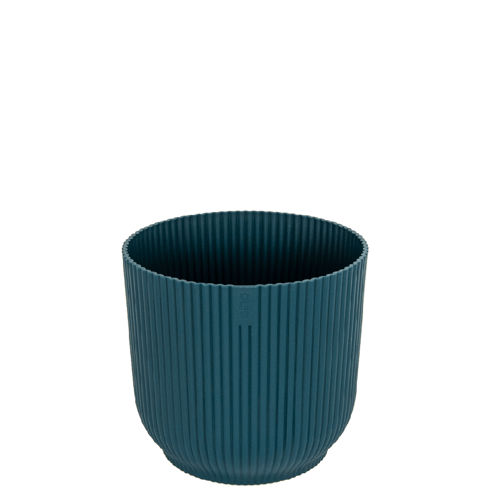 Elho-vibes-fold-blauw-bloempot-14cm