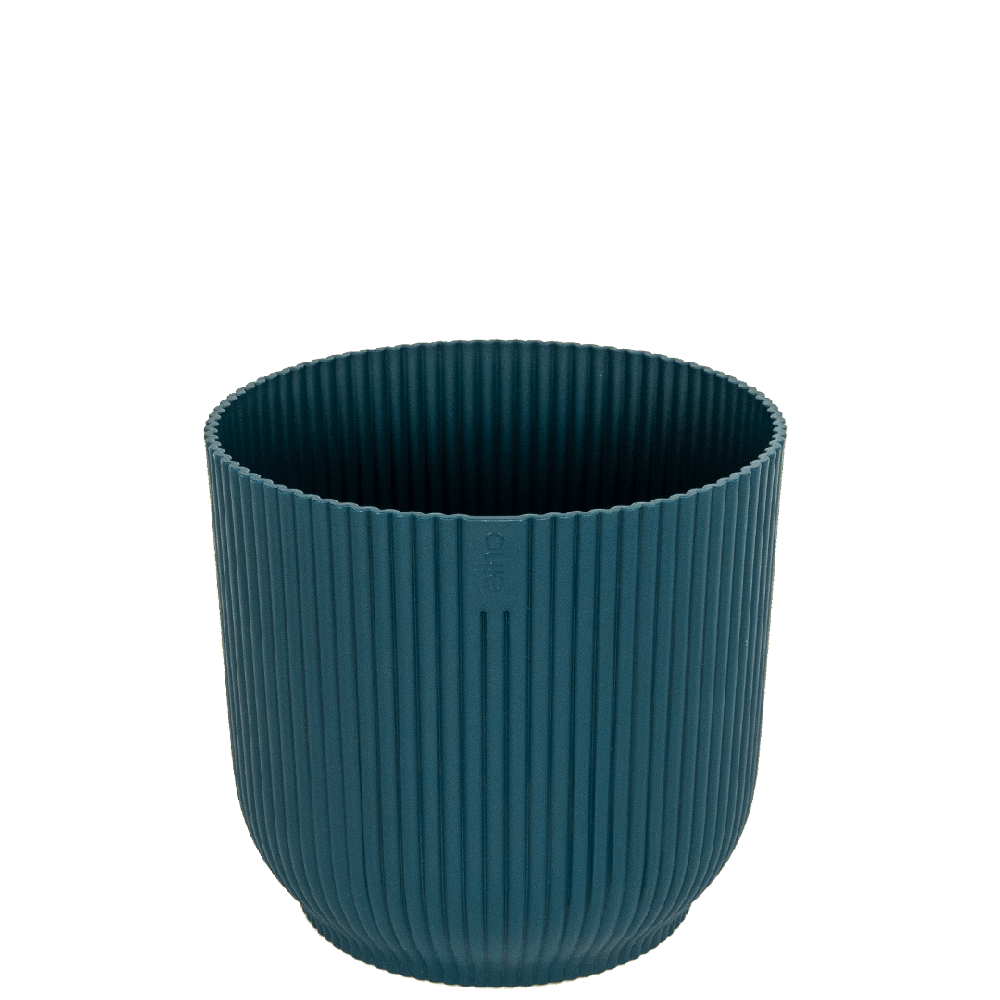 Elho-vibes-fold-blauw-bloempot-18cm