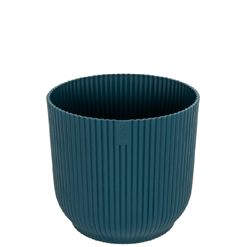 Elho-vibes-fold-blauw-bloempot-30cm