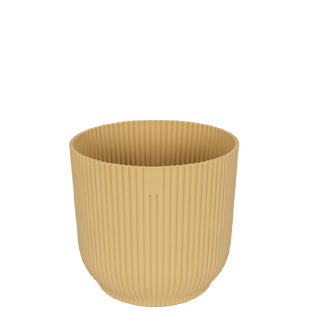 Elho-vibes-fold-geel-bloempot-16cm