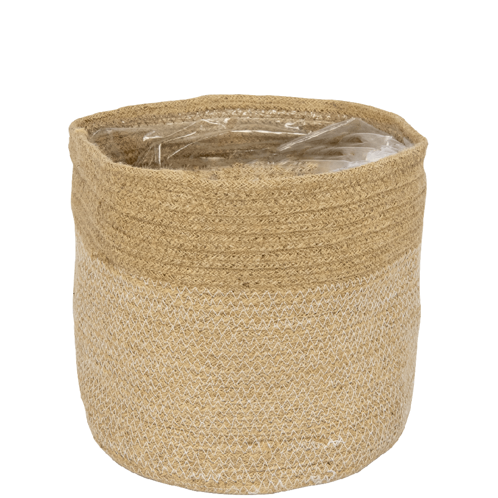 Jute-plantenmand-24cm